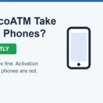 Does ecoATM take locked phones? Yes, with 3 exceptions