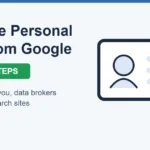 How to remove personal info from Google search