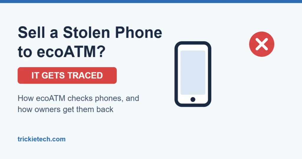 What happens if you sell a stolen phone to ecoATM