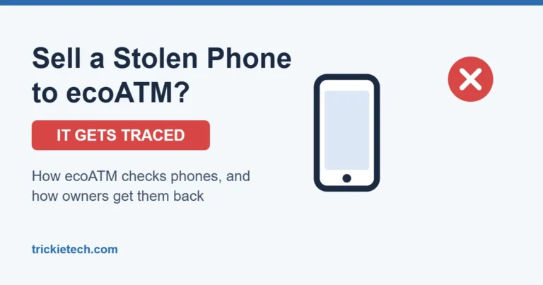 What happens if you sell a stolen phone to ecoATM